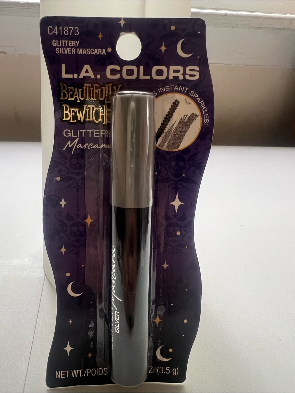 L.A. Colors Silver Glitter Mascara